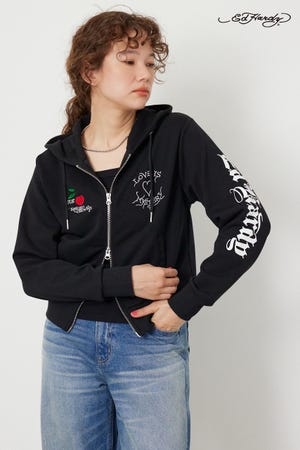 (Ed Hardy)ZIPパーカー
