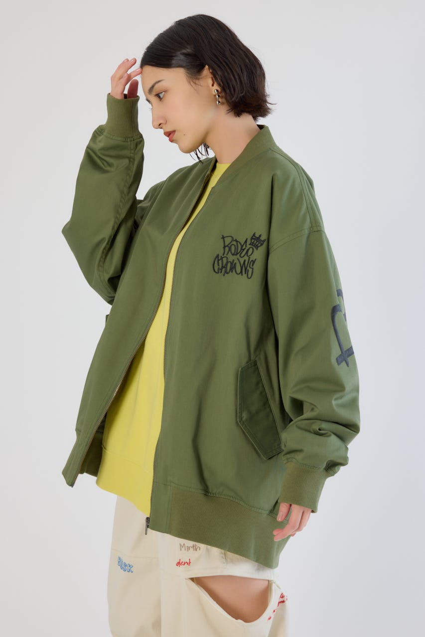 【UNISEX】BRIDGE BEAR オーバーブルゾン KHA FREE