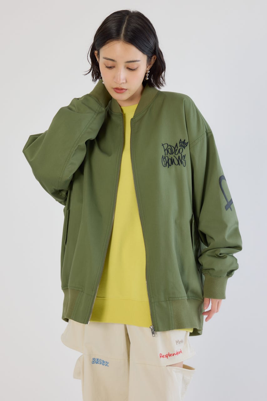 【UNISEX】BRIDGE BEAR オーバーブルゾン KHA FREE
