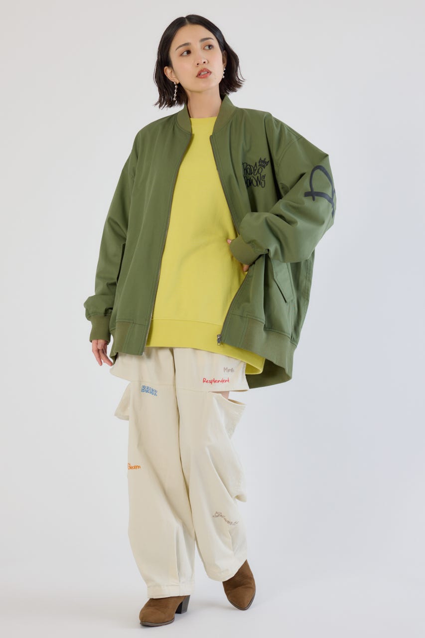 【UNISEX】BRIDGE BEAR オーバーブルゾン KHA FREE