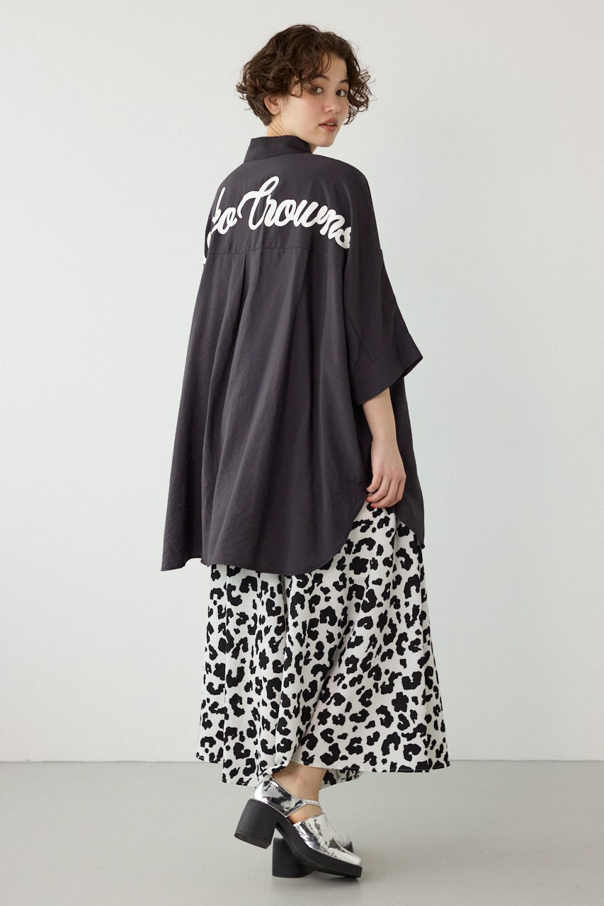【UNISEX】COOL ドルマンロゴシャツ C.GRY FREE
