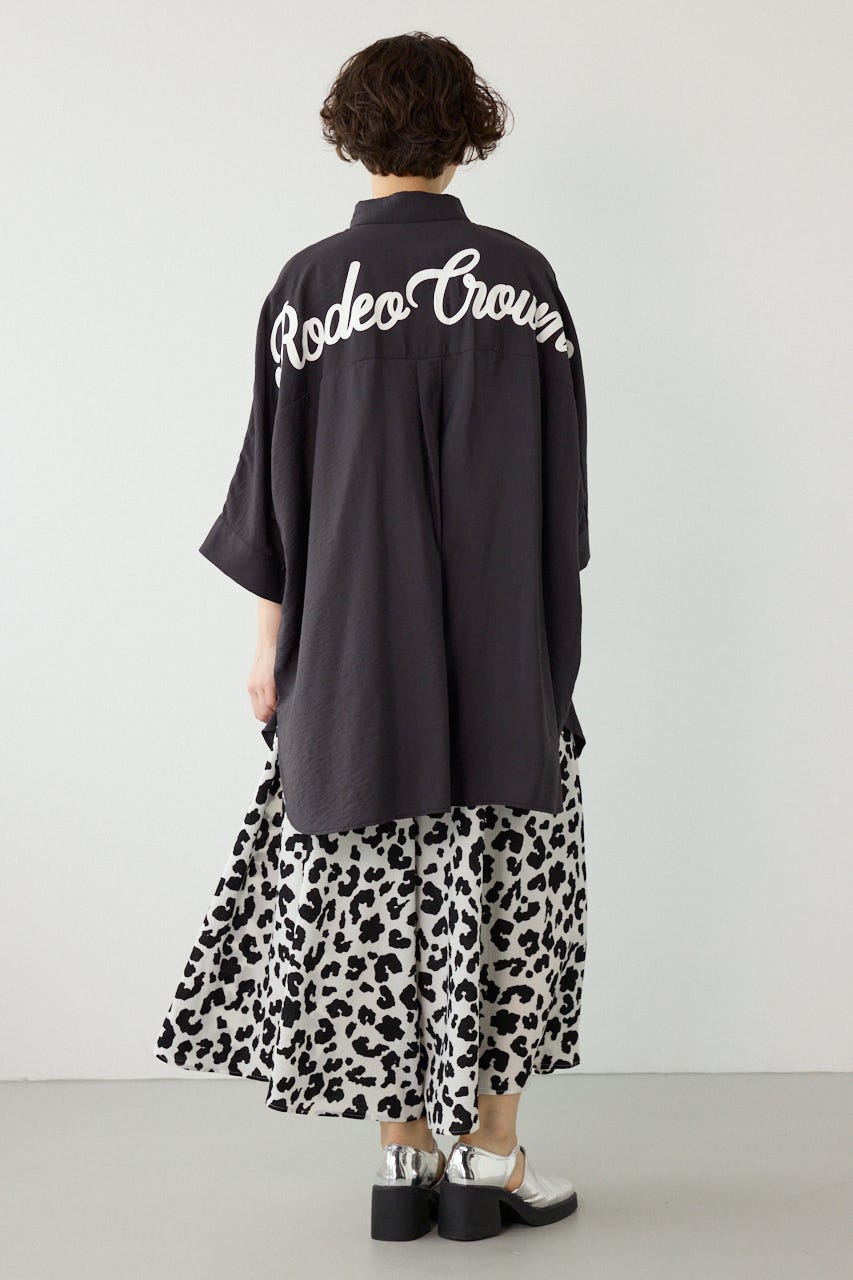 【UNISEX】COOL ドルマンロゴシャツ C.GRY FREE