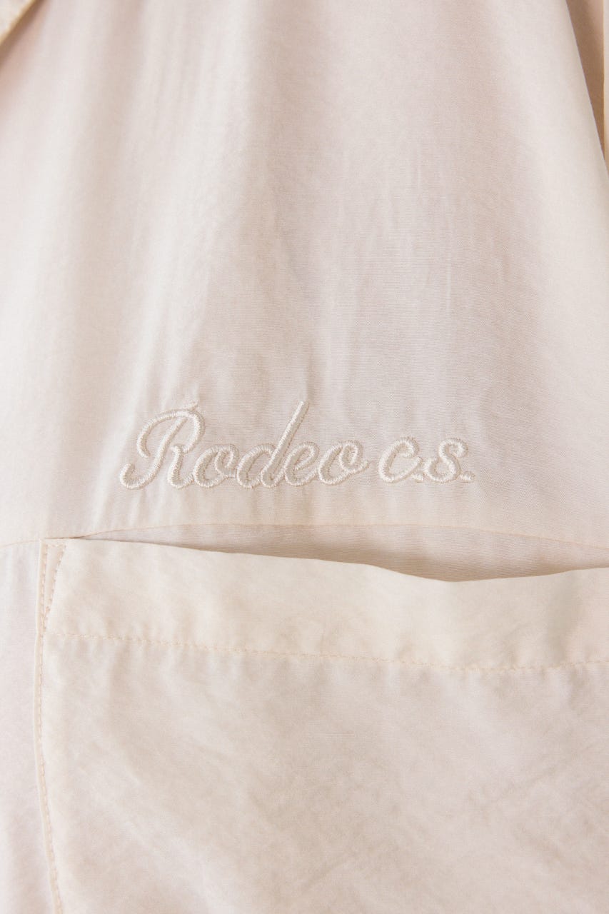 【UNISEX】COOL ドルマンロゴシャツ O/WHT FREE