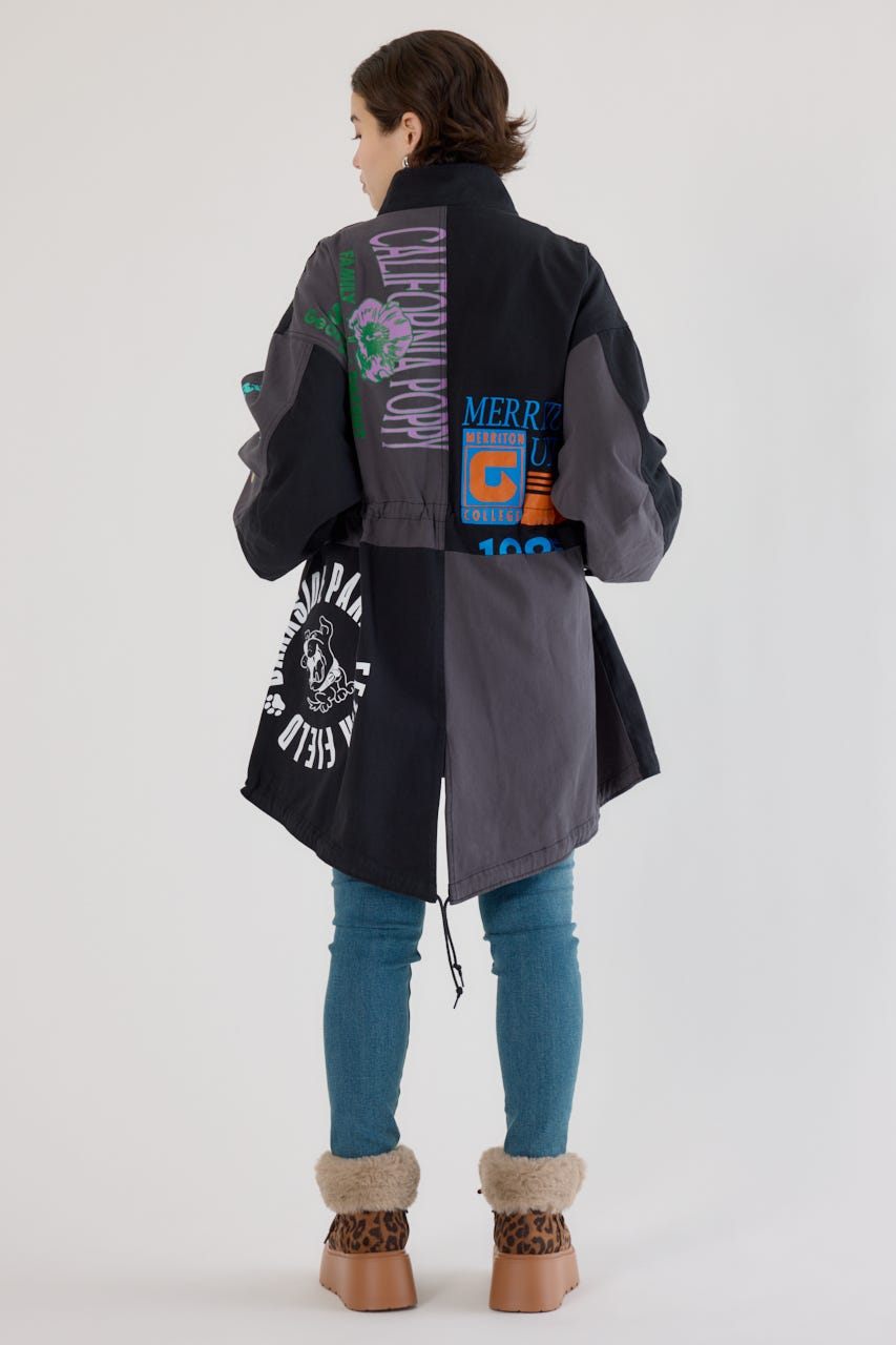 RODEO CROWNS WIDE BOWL | 【UNISEX】カスタムリメイクモッズコート