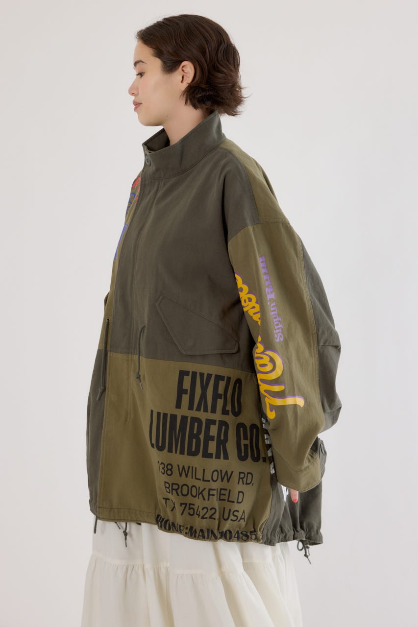 【UNISEX】カスタムリメイクモッズコート KHA FREE