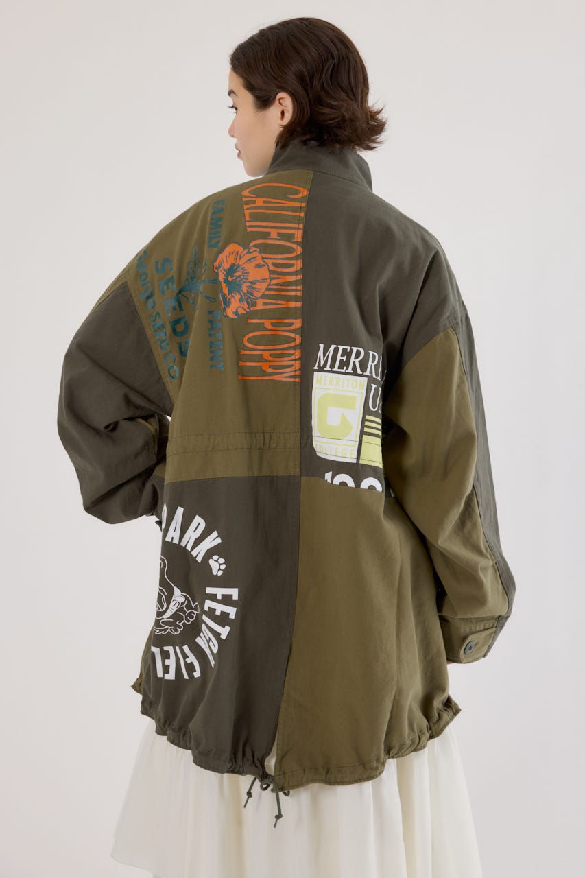 【UNISEX】カスタムリメイクモッズコート KHA FREE