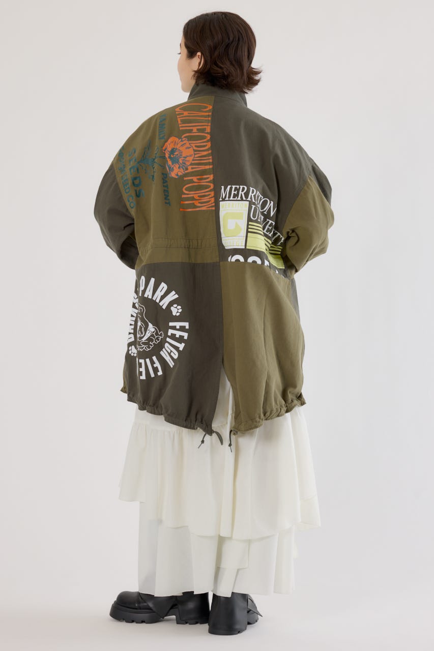 【UNISEX】カスタムリメイクモッズコート KHA FREE