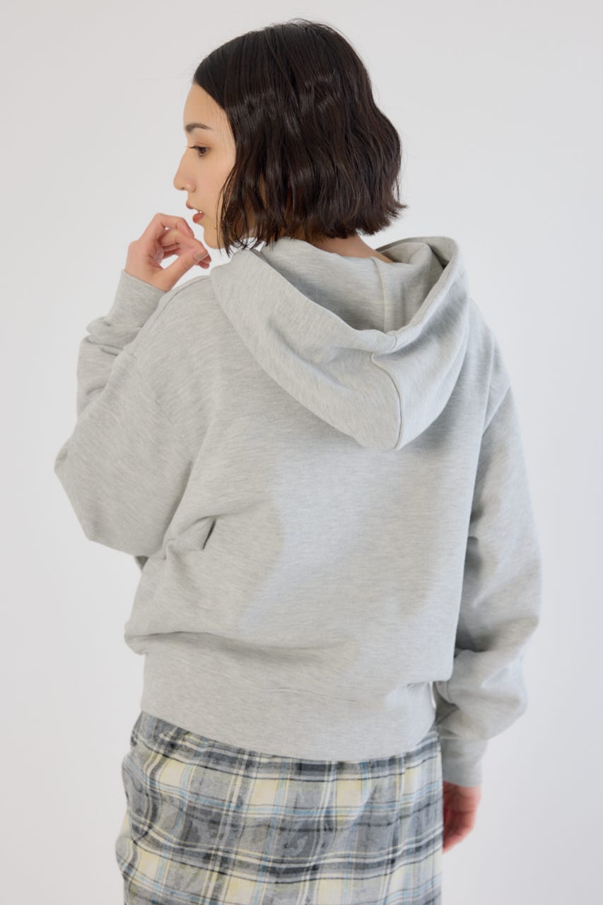 【UNISEX】SHARE W ジップパーカー L/T.GRY M