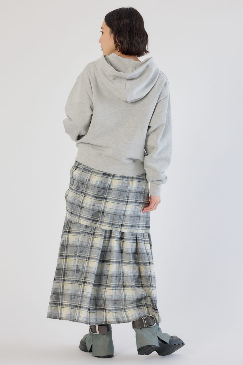 【UNISEX】SHARE W ジップパーカー L/T.GRY M