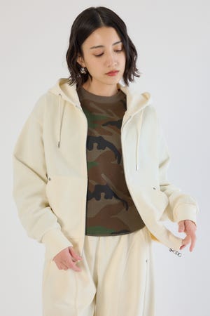 【UNISEX】SHARE W ジップパーカー