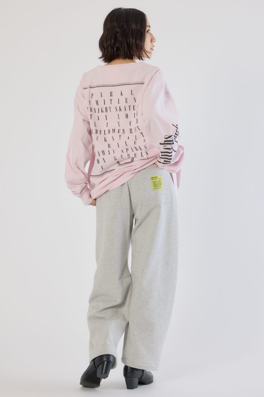 【UNISEX】SHARE バレルスウェットパンツ L/T.GRY L