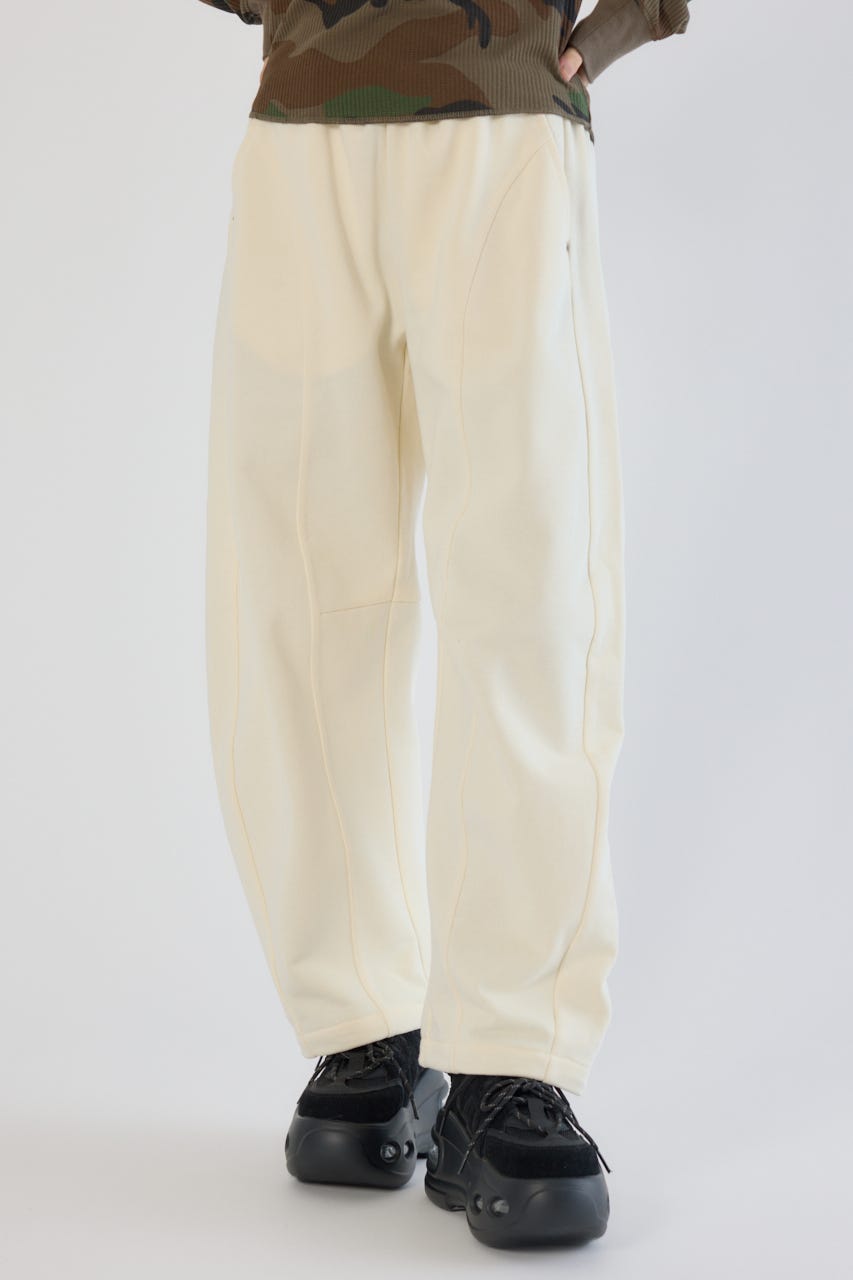 【UNISEX】SHARE バレルスウェットパンツ O/WHT L