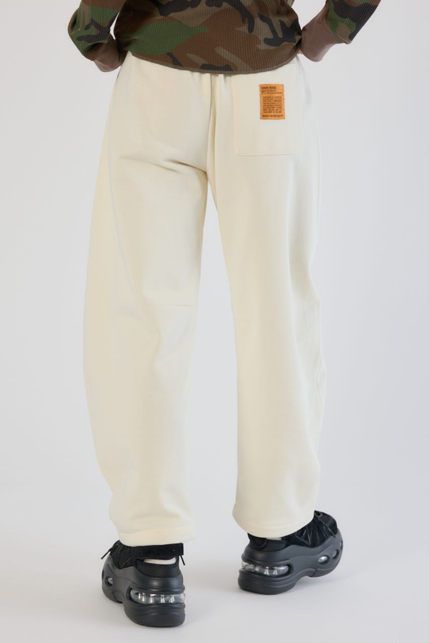 【UNISEX】SHARE バレルスウェットパンツ O/WHT L