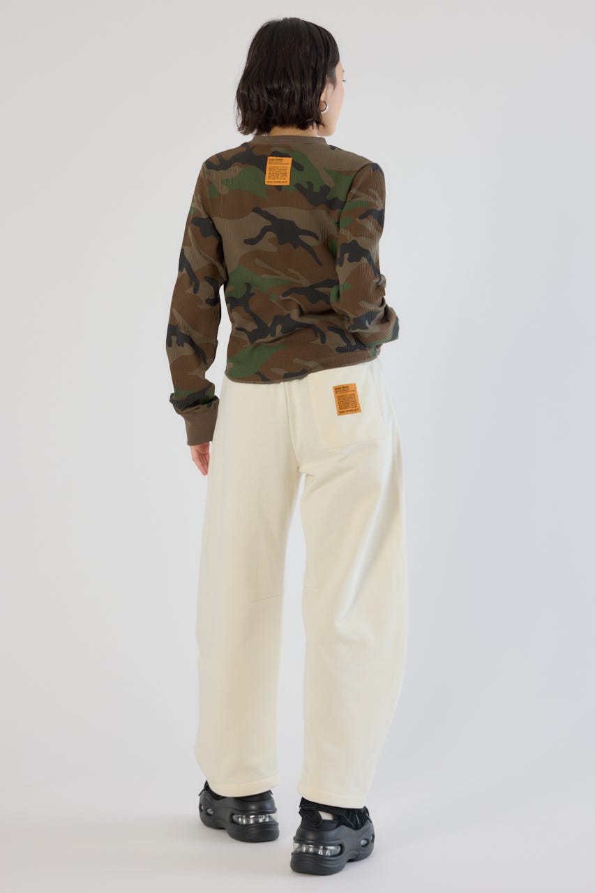 【UNISEX】SHARE バレルスウェットパンツ O/WHT L