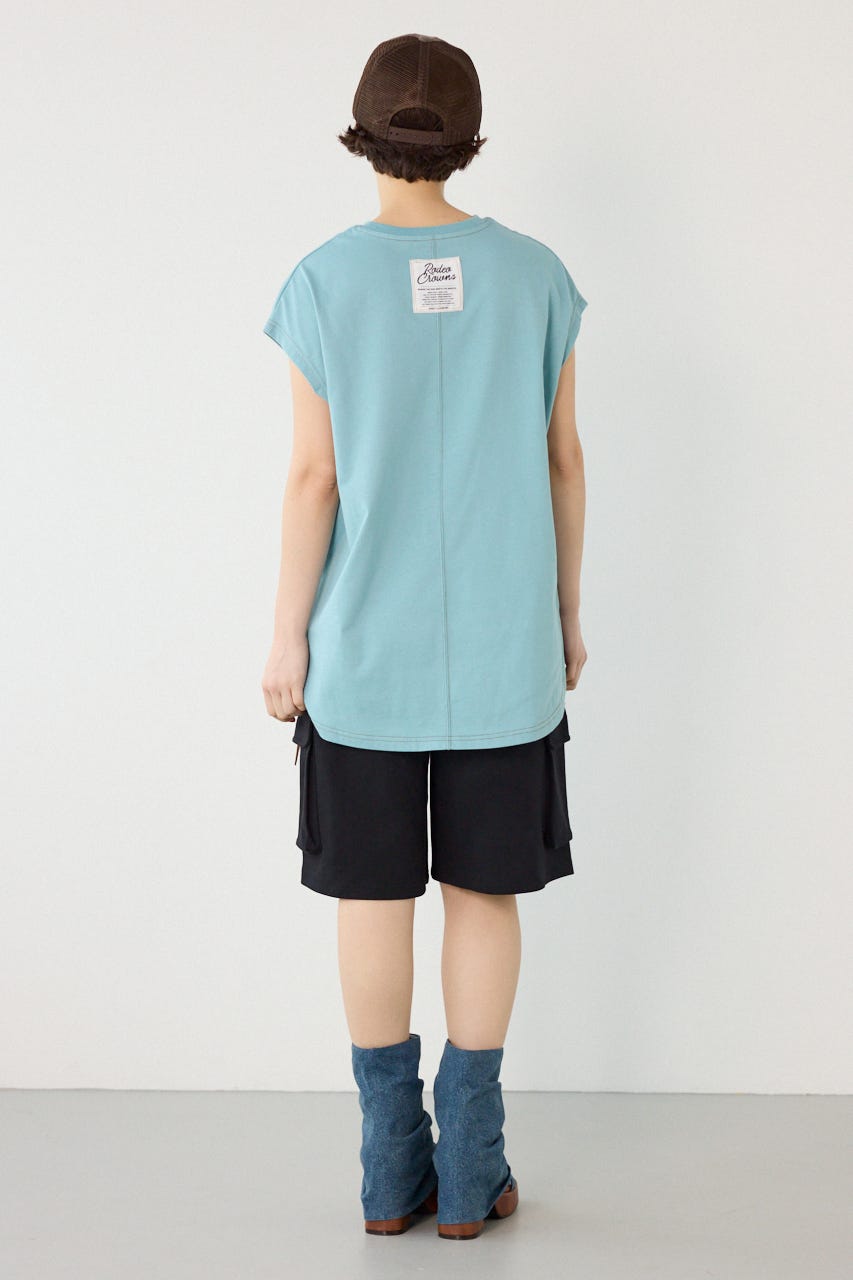 【UNISEX】SHARE DRY スウェットカーゴショートパンツ BLK L