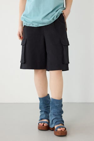 【UNISEX】SHARE DRY スウェットカーゴショートパンツ