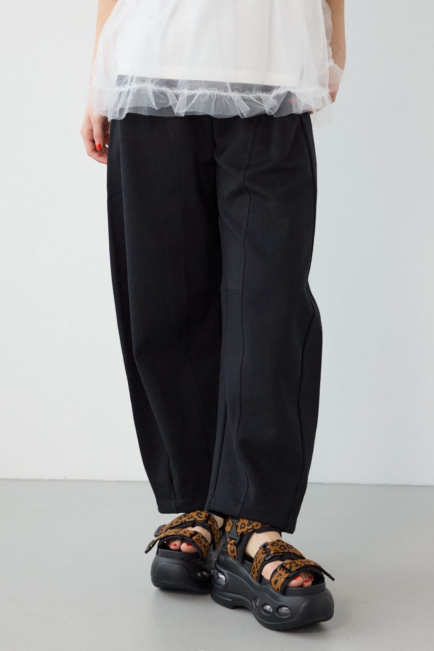 【UNISEX】SHARE DRYバレルスウェットパンツ BLK M