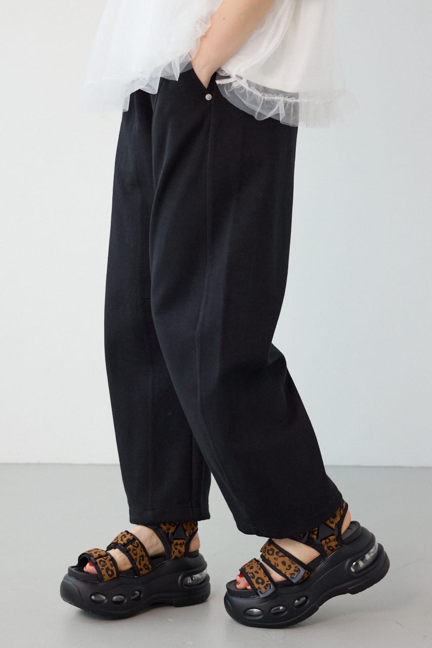 【UNISEX】SHARE DRYバレルスウェットパンツ BLK M