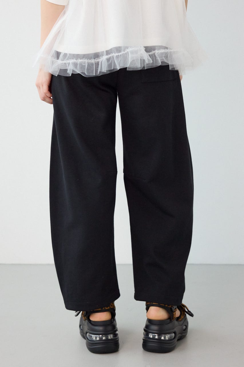 【UNISEX】SHARE DRYバレルスウェットパンツ BLK M