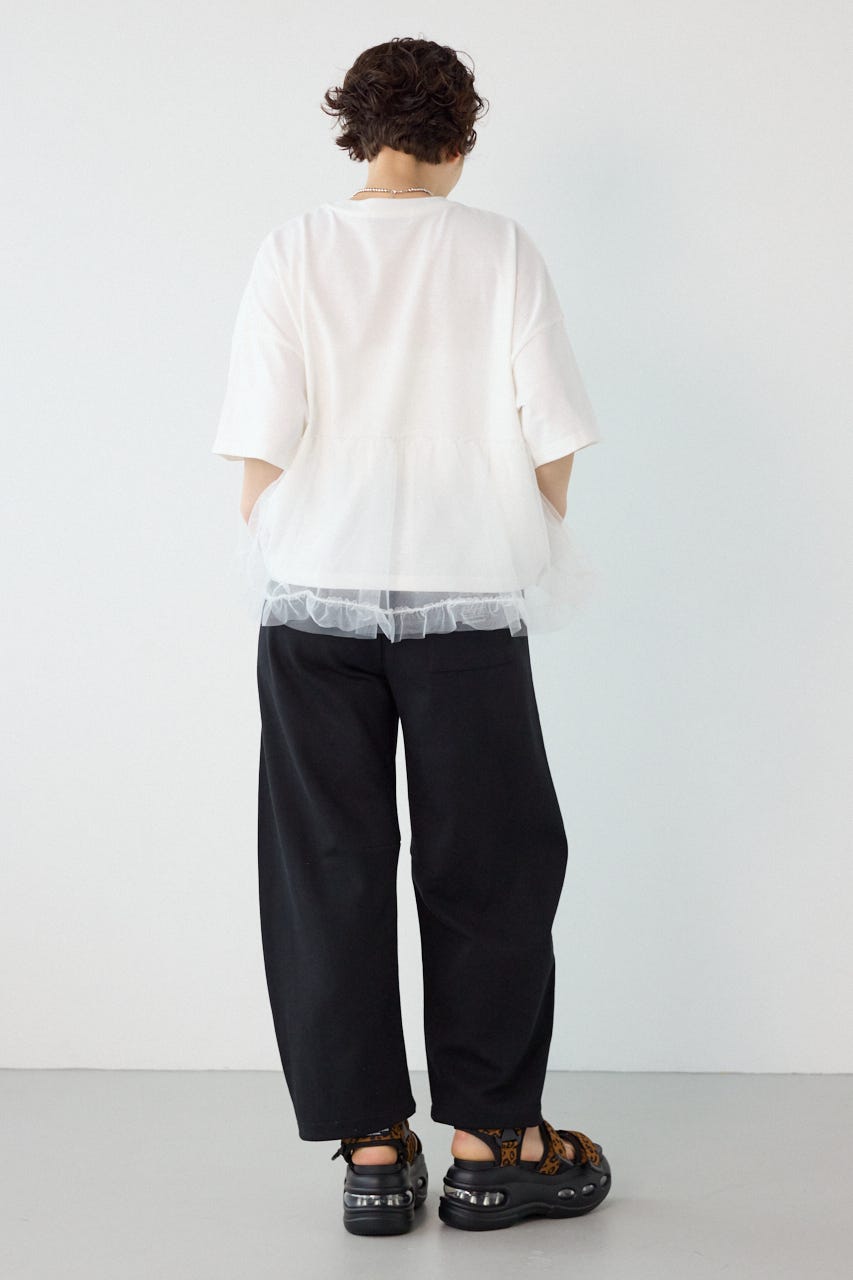 【UNISEX】SHARE DRYバレルスウェットパンツ BLK M
