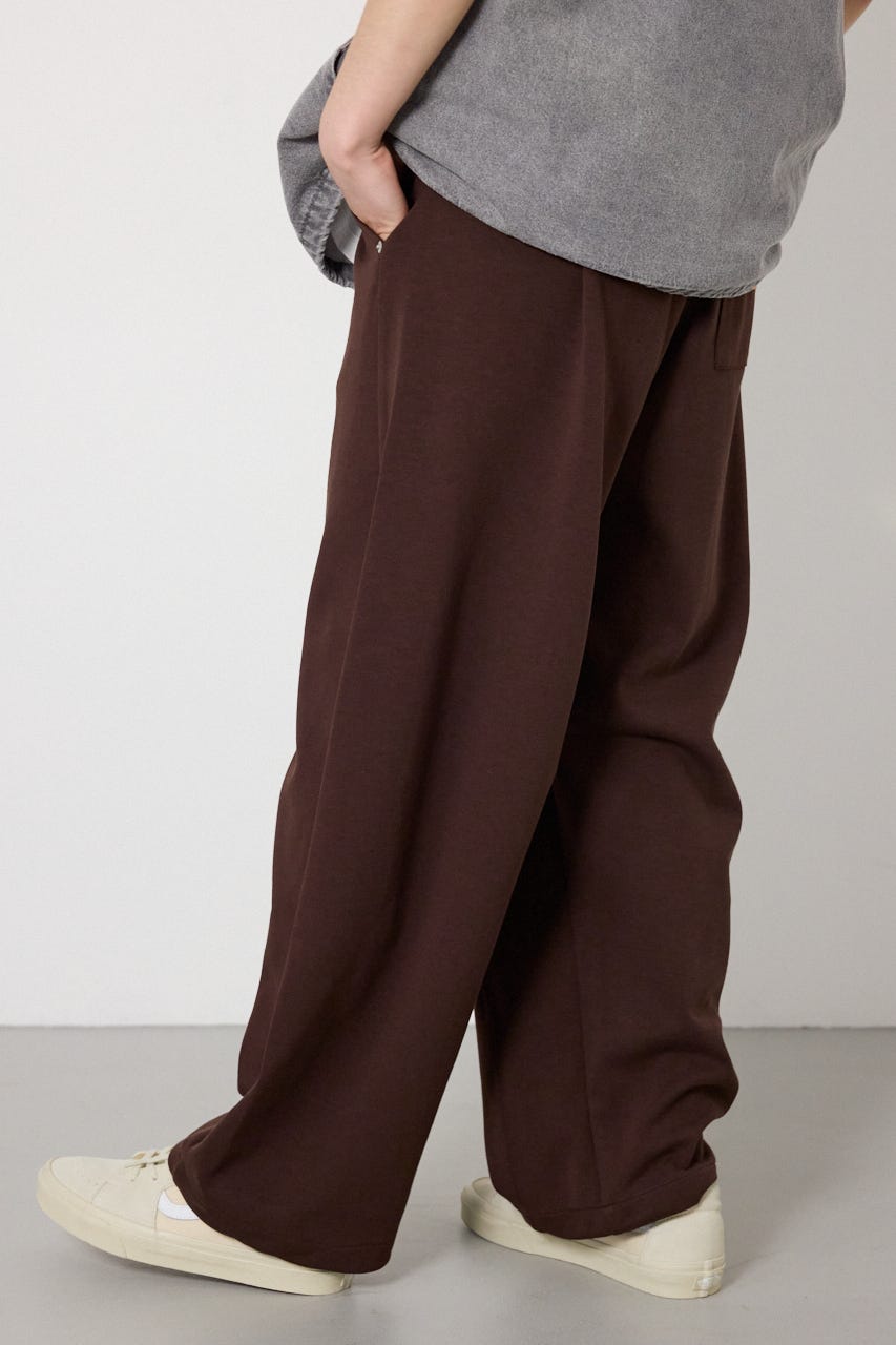 【UNISEX】SHARE DRYバレルスウェットパンツ BRN M