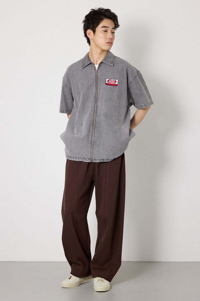 【UNISEX】SHARE DRYバレルスウェットパンツ BRN M