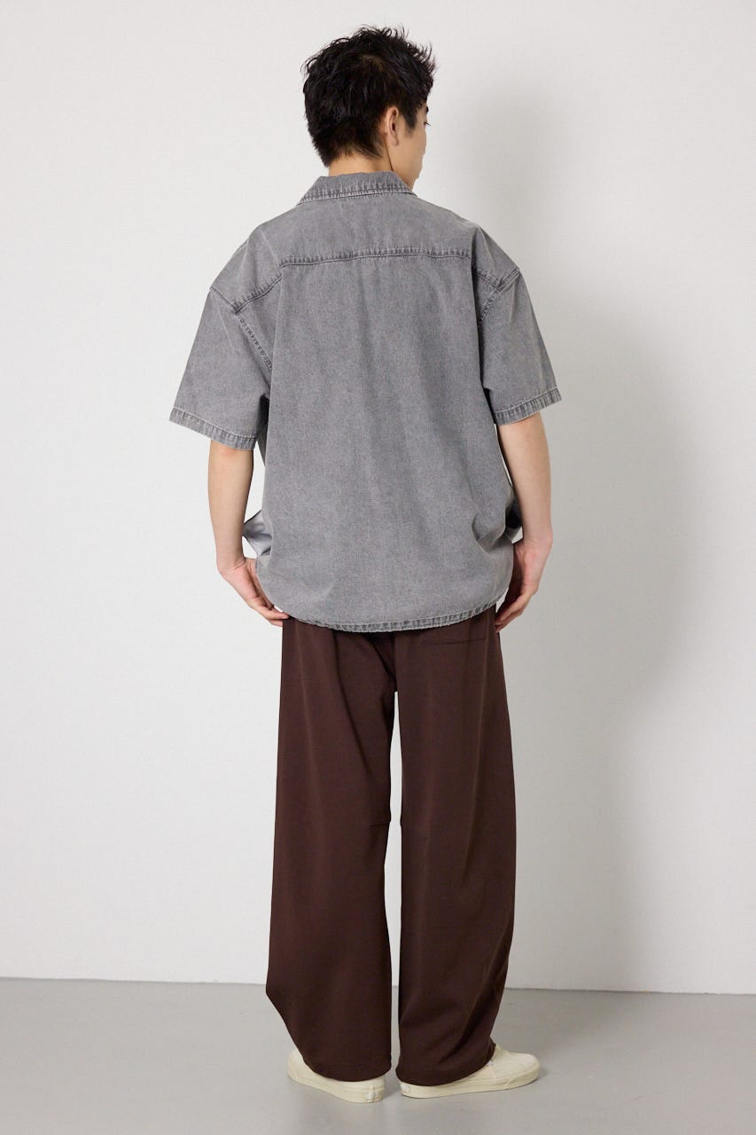 【UNISEX】SHARE DRYバレルスウェットパンツ BRN M