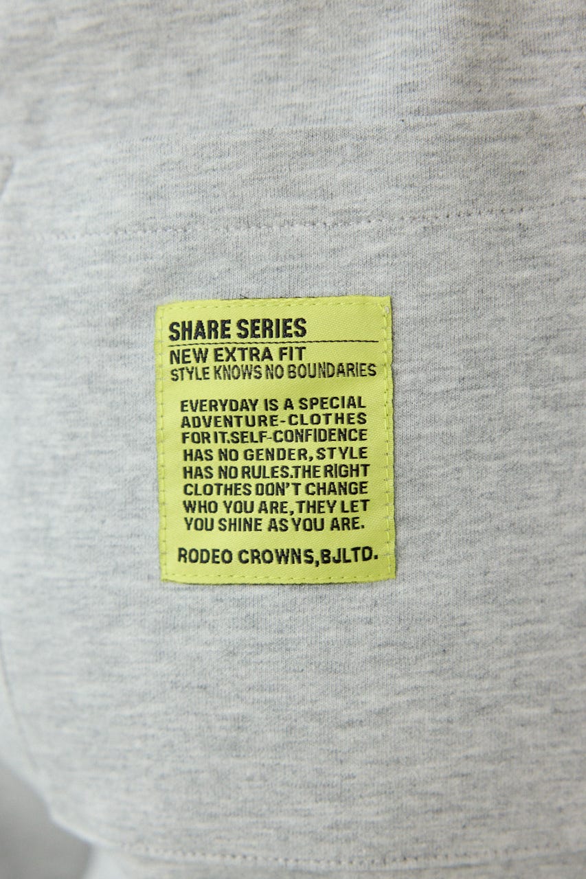 【UNISEX】SHARE DRYバレルスウェットパンツ L/T.GRY M