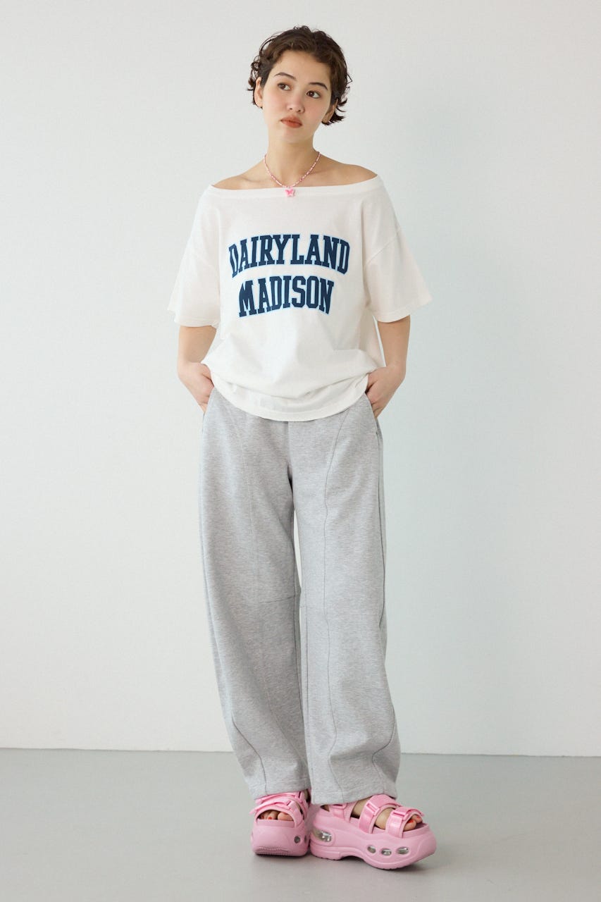 【UNISEX】SHARE DRYバレルスウェットパンツ L/T.GRY M