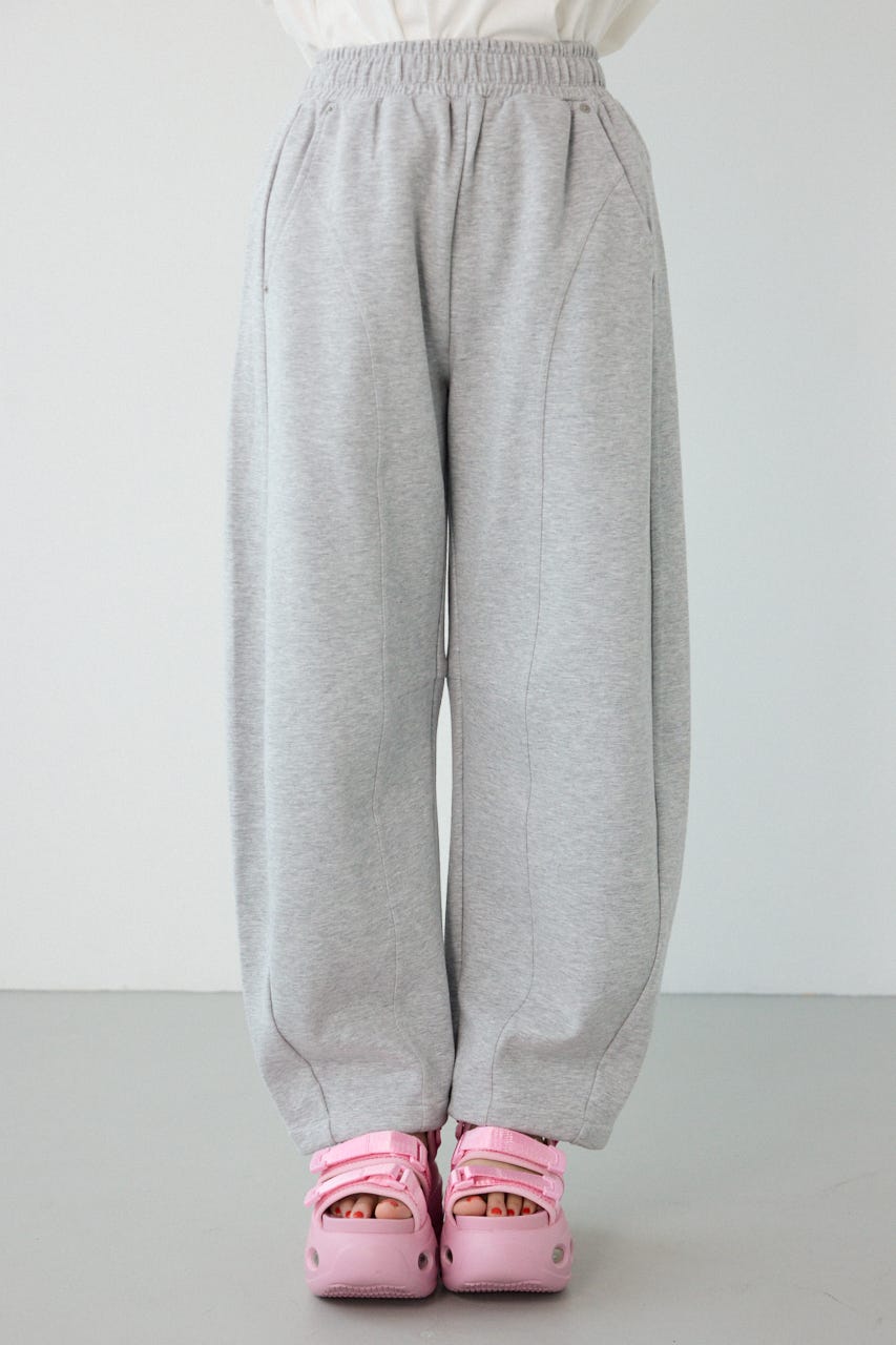 【UNISEX】SHARE DRYバレルスウェットパンツ L/T.GRY M
