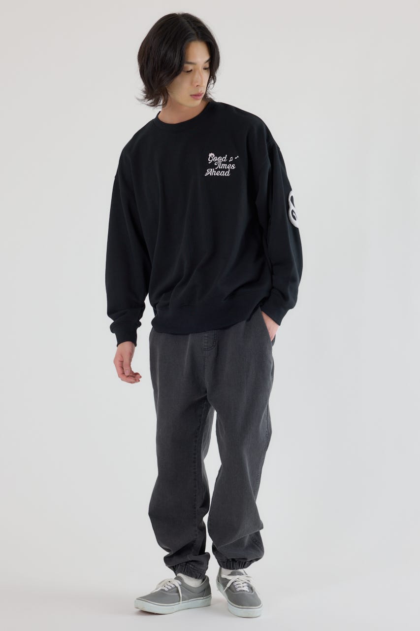 GHOST BEAR スウェットトップス BLK FREE