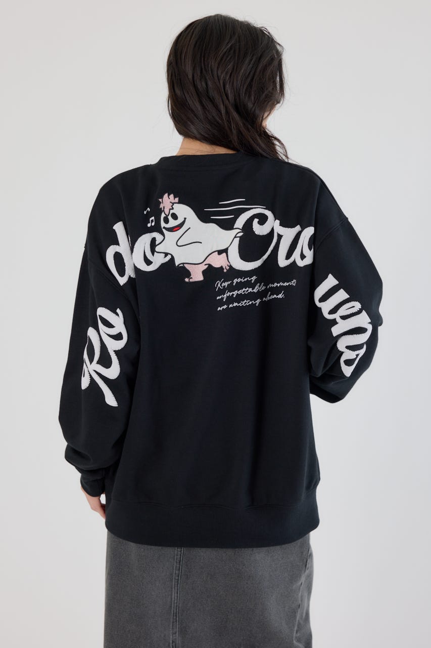 GHOST BEAR スウェットトップス BLK FREE