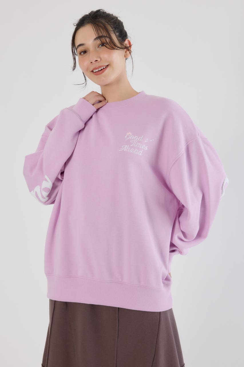 GHOST BEAR スウェットトップス L/PUR FREE