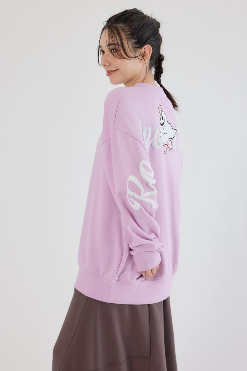 GHOST BEAR スウェットトップス L/PUR FREE