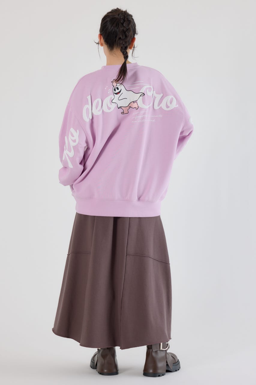 GHOST BEAR スウェットトップス L/PUR FREE