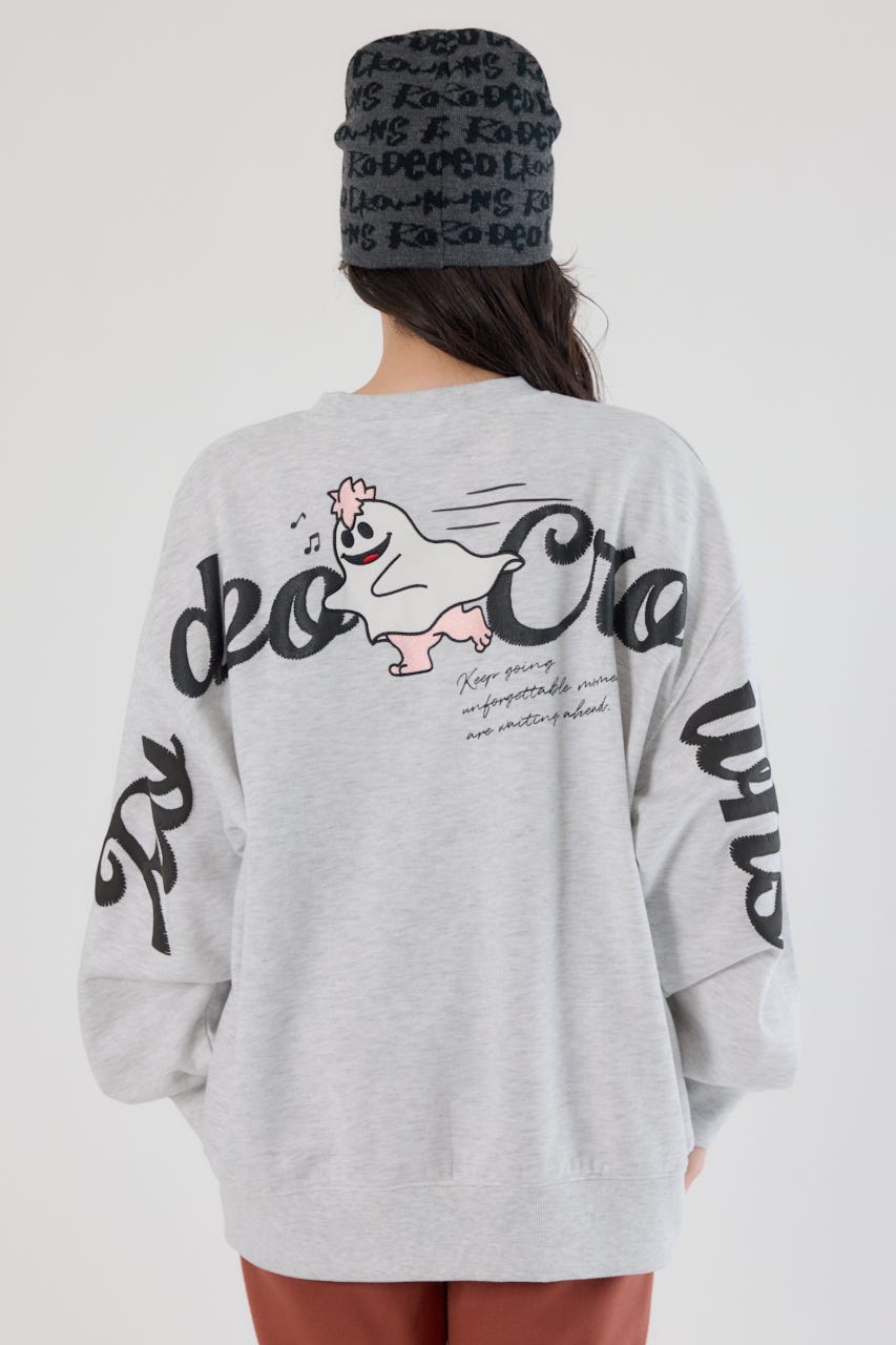 GHOST BEAR スウェットトップス L/T.GRY FREE