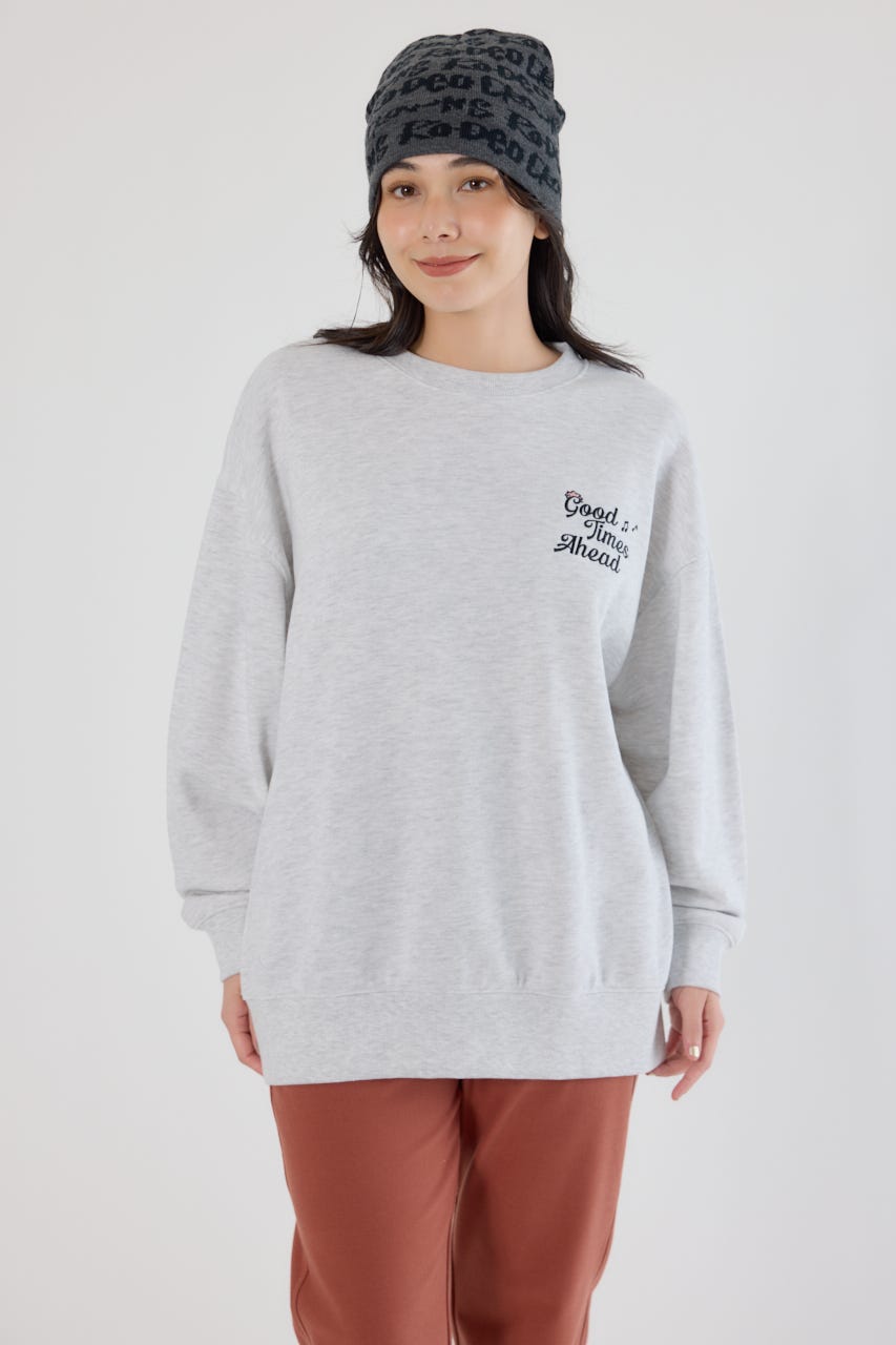 GHOST BEAR スウェットトップス L/T.GRY FREE