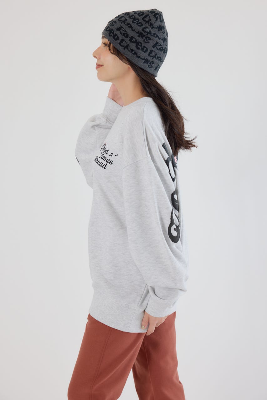 GHOST BEAR スウェットトップス L/T.GRY FREE