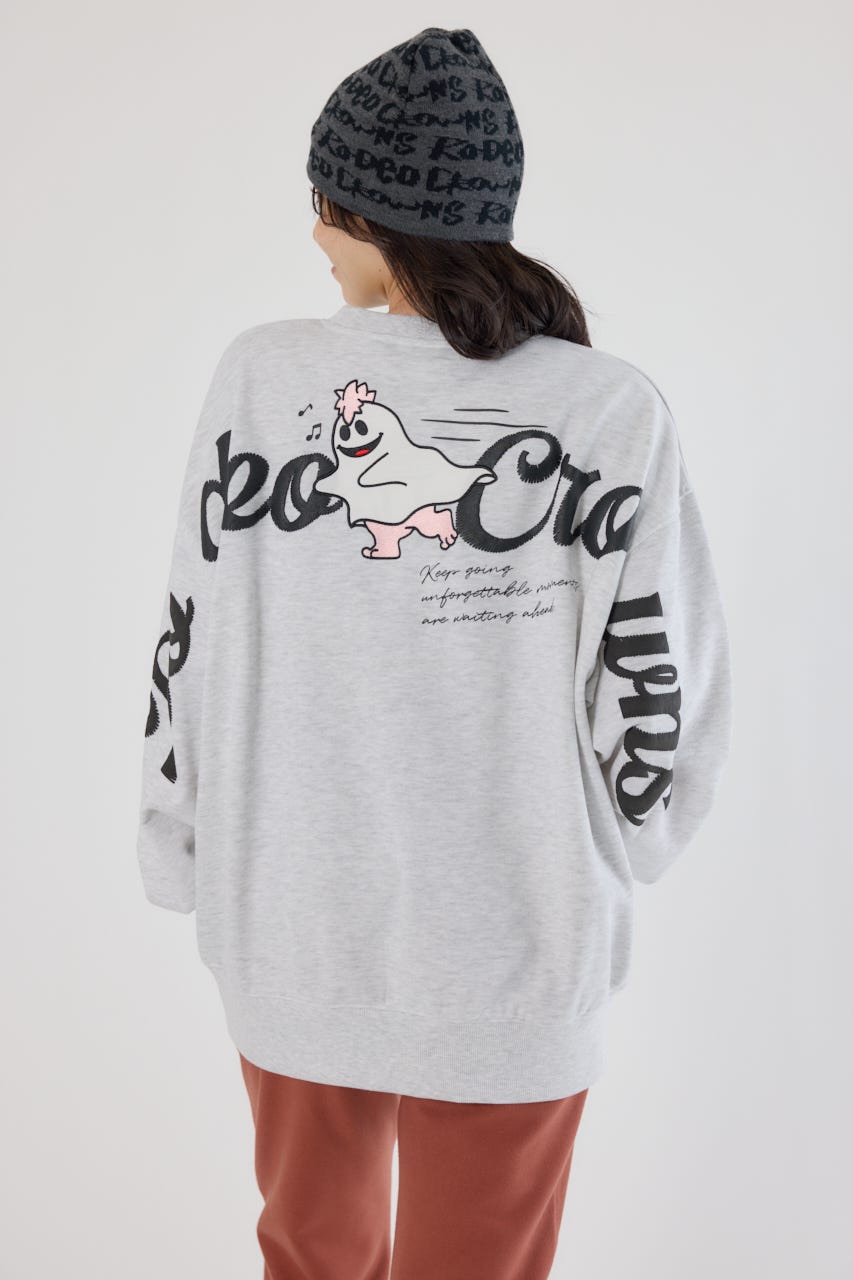 GHOST BEAR スウェットトップス L/T.GRY FREE