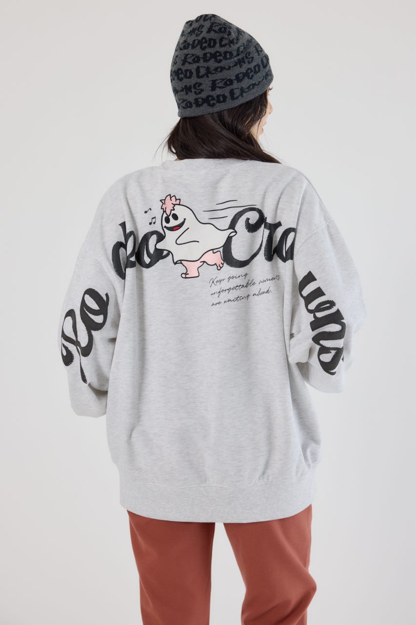 GHOST BEAR スウェットトップス L/T.GRY FREE