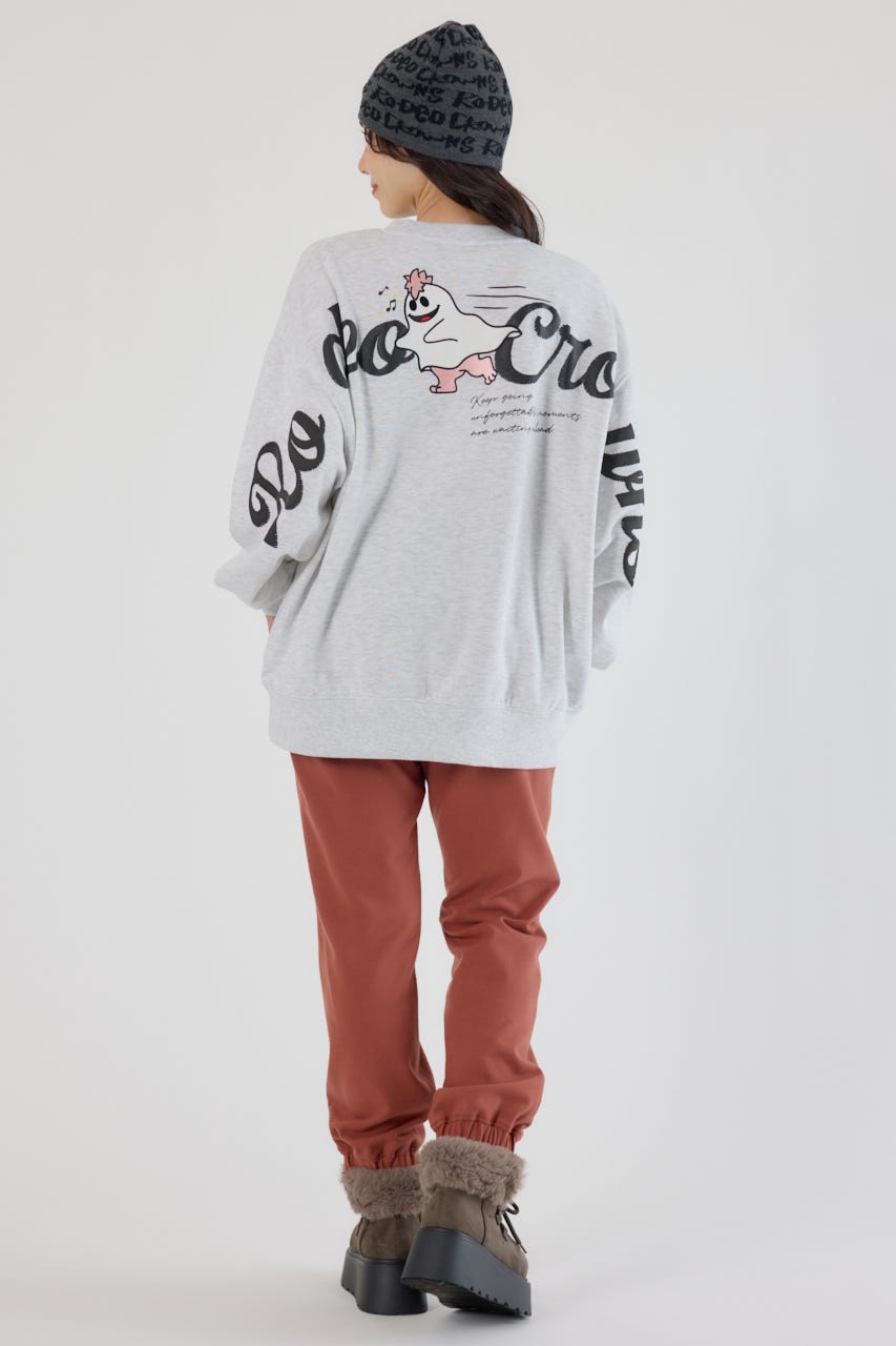 GHOST BEAR スウェットトップス L/T.GRY FREE