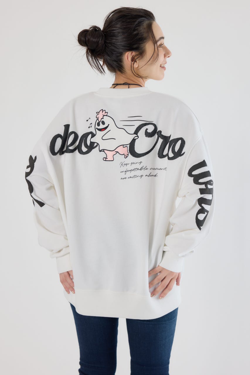 GHOST BEAR スウェットトップス O/WHT FREE