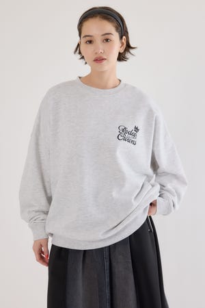 【UNISEX】モノグラムロゴスウェット