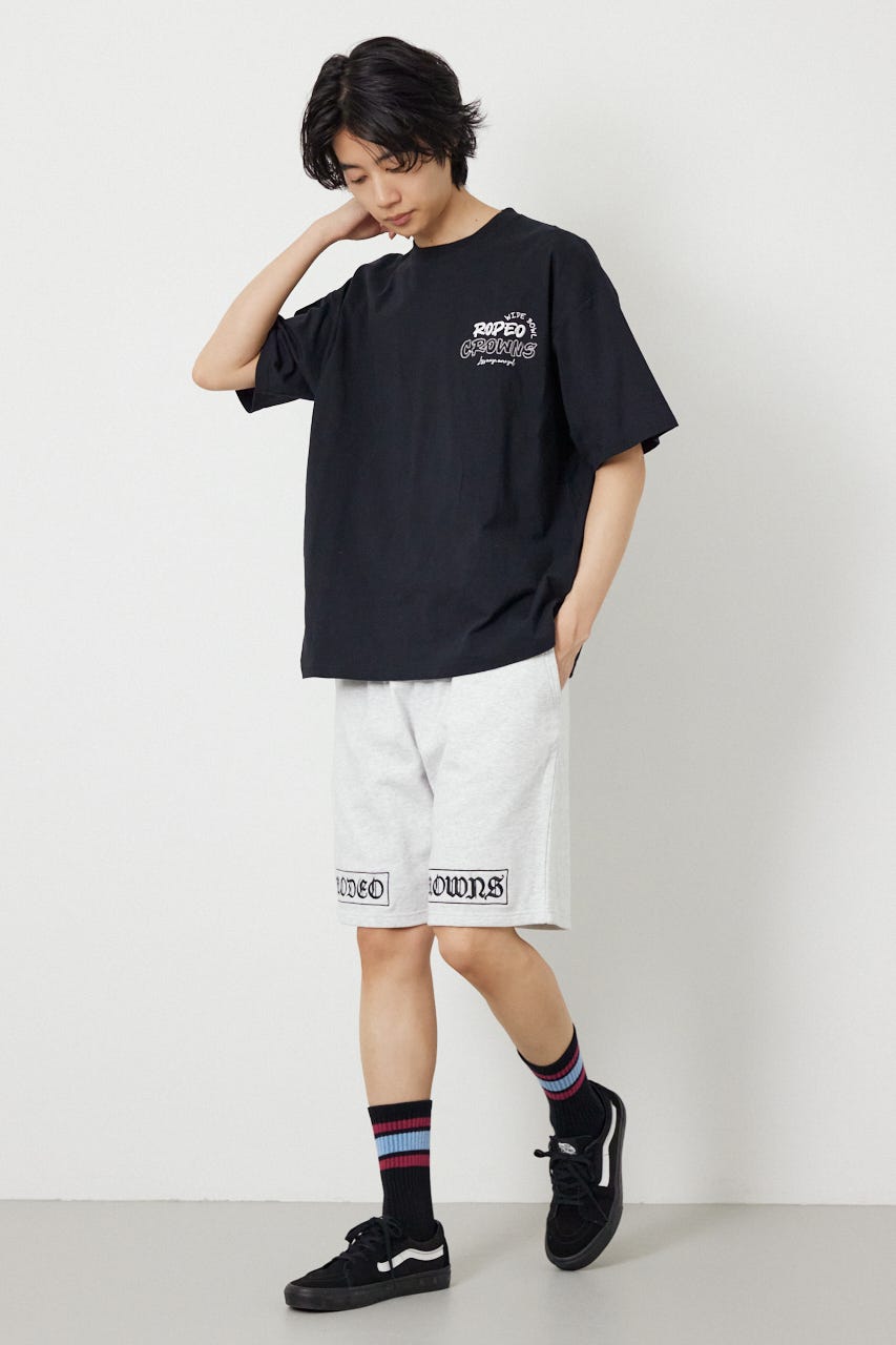 【UNISEX】Graffiti プリントTシャツ BLK M