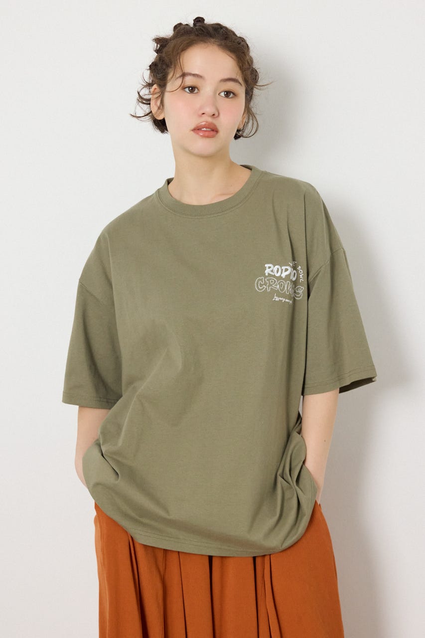 【UNISEX】Graffiti プリントTシャツ KHA L