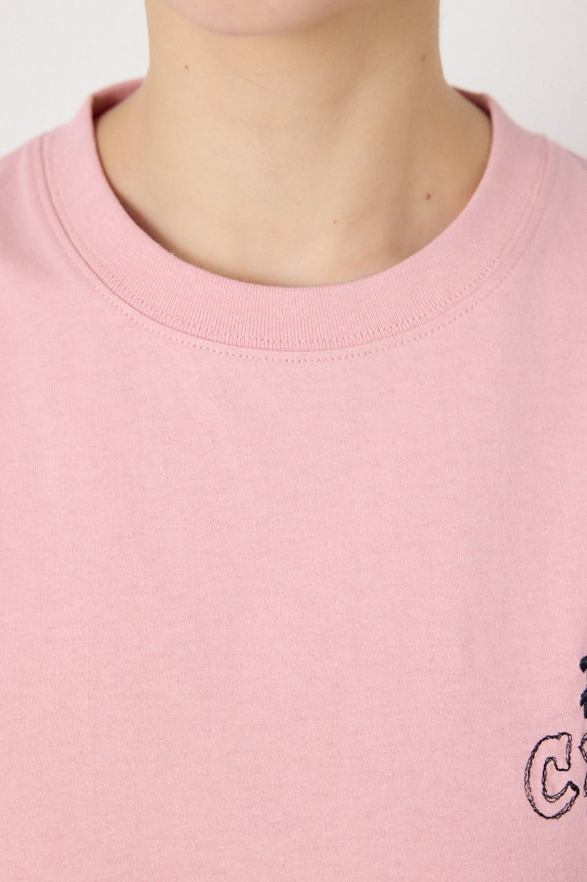 【UNISEX】Graffiti プリントTシャツ PNK L