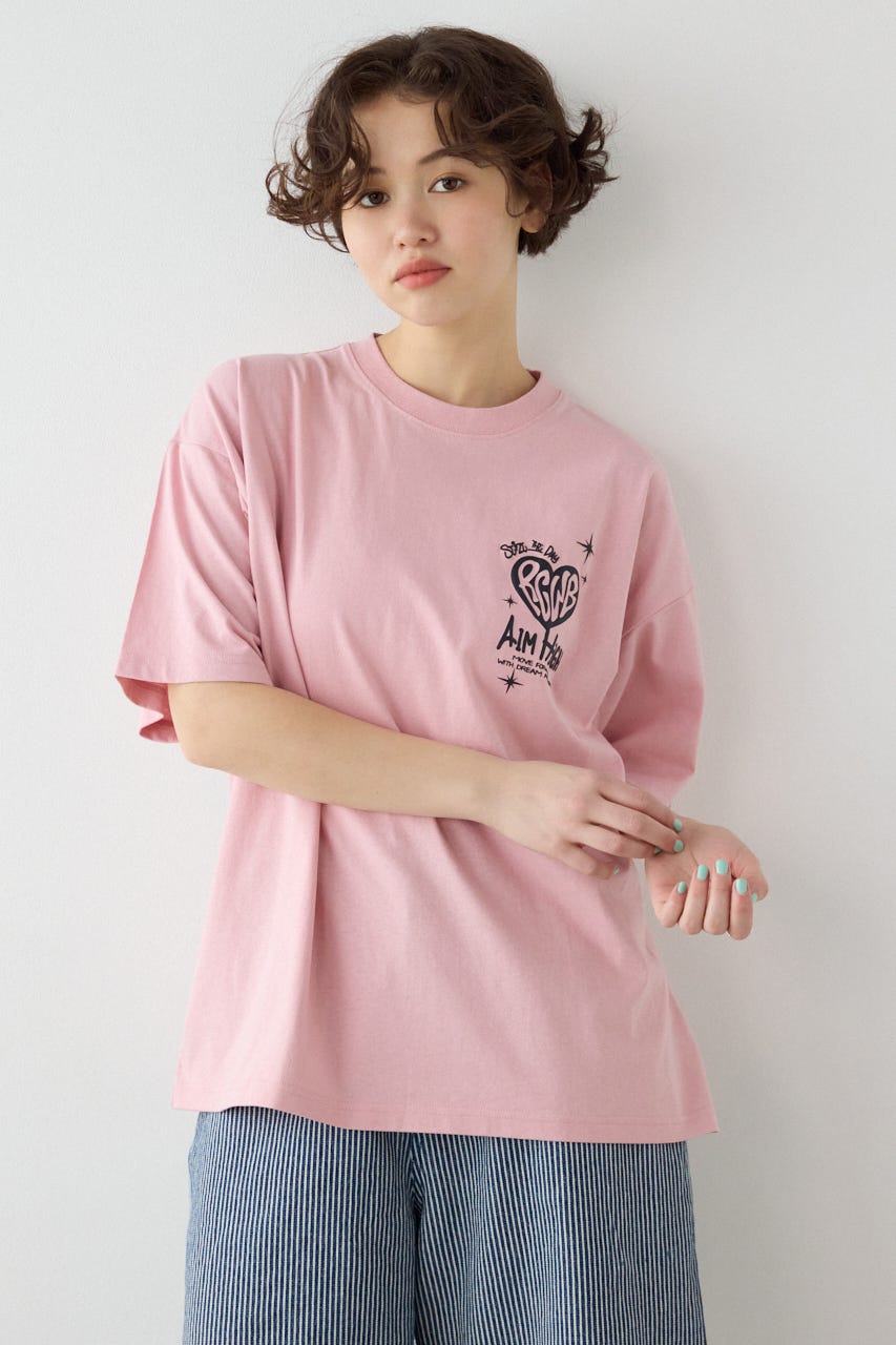 【SS先行アイテム】Key Ring Tシャツ L/PNK L