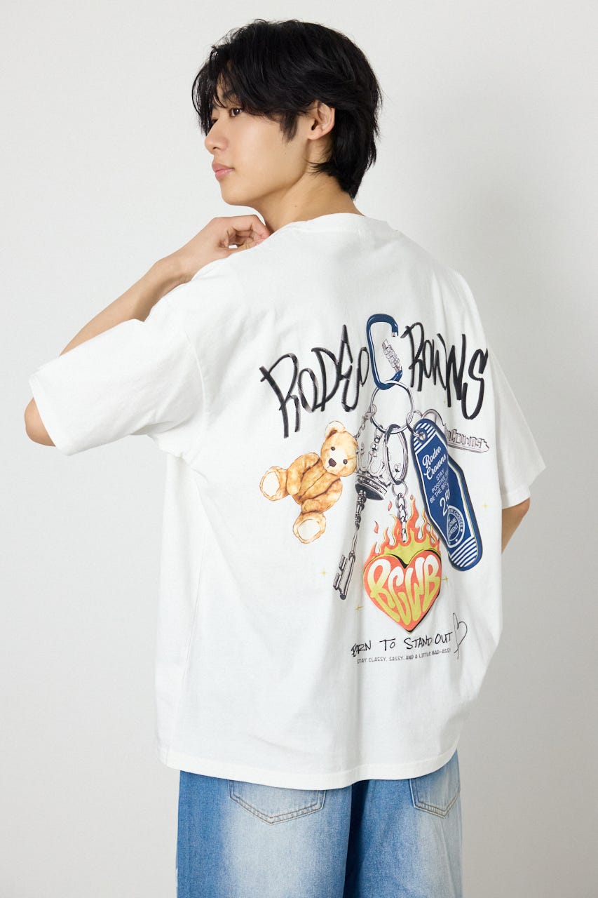 Key Ring Tシャツ O/WHT M