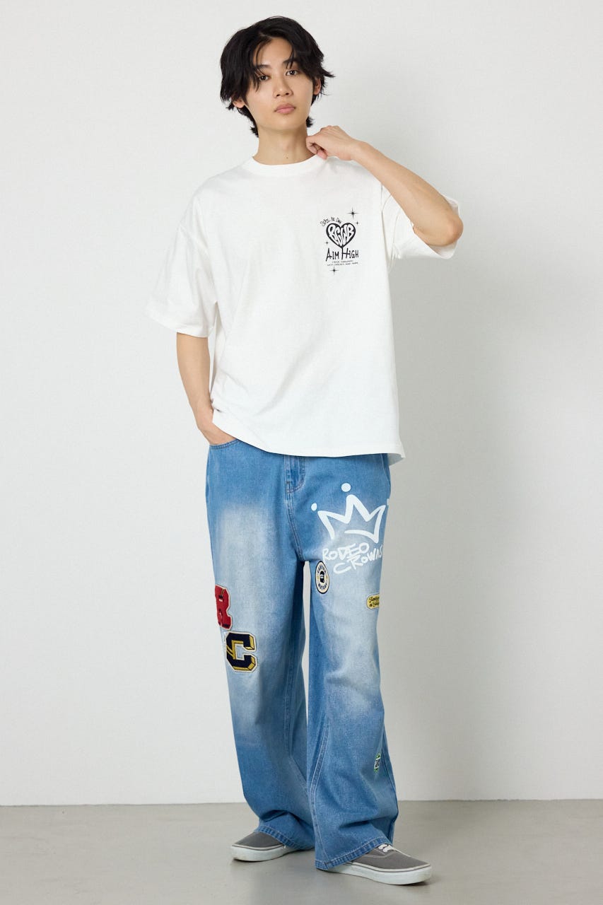 Key Ring Tシャツ O/WHT M