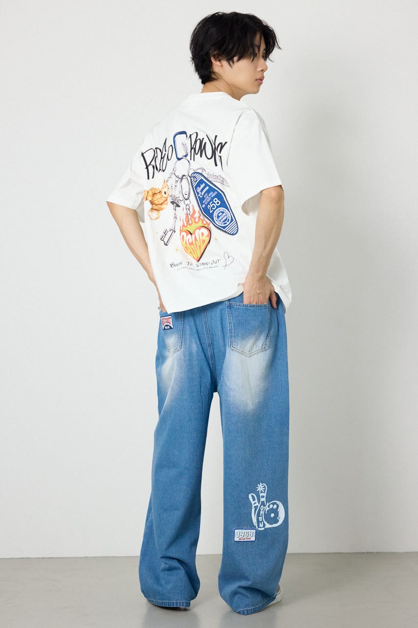 Key Ring Tシャツ O/WHT M